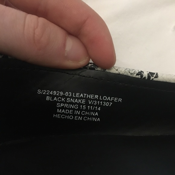 Snakeskin Loafers - Picture 7 of 7